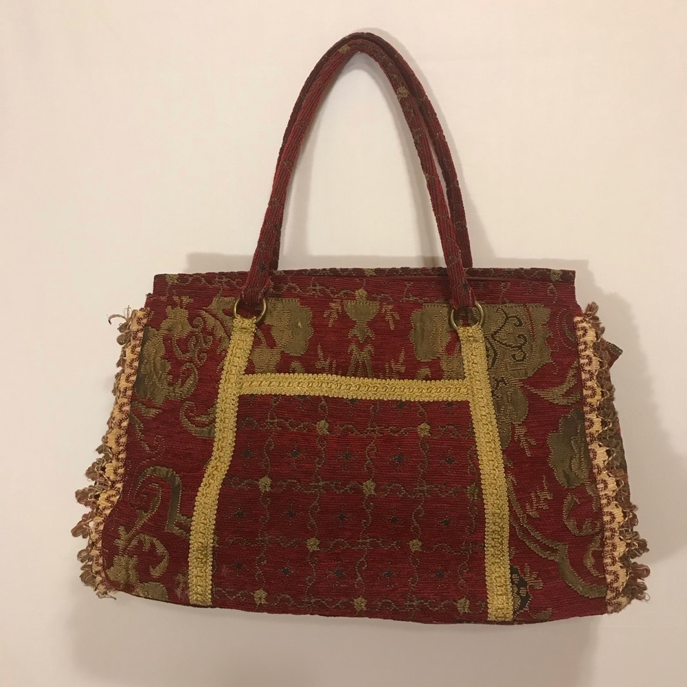 Tapestry Jacquard tote
